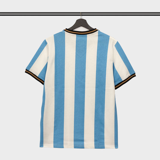 Camiseta El Sol Albiceleste FootballTown Color Blanco/Azul