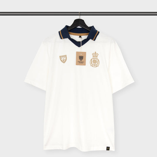 Camiseta La Corona Clasica FootballTown Color Blanco