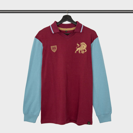 Camiseta Clásica The Villan Footballtown Color Vinotinto/Azul