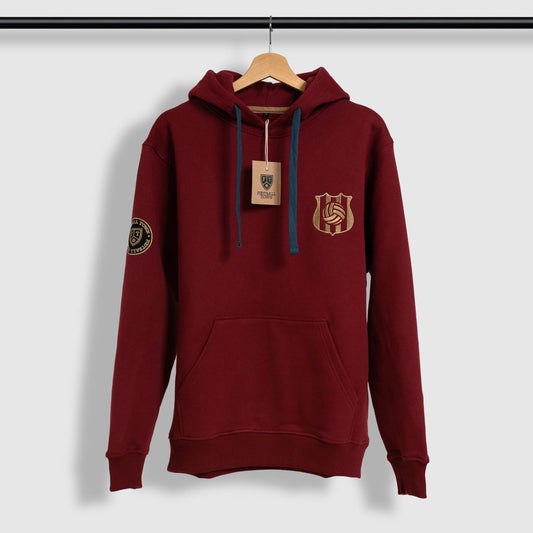 Hoodie LEscut FootballTown Color Vinotinto