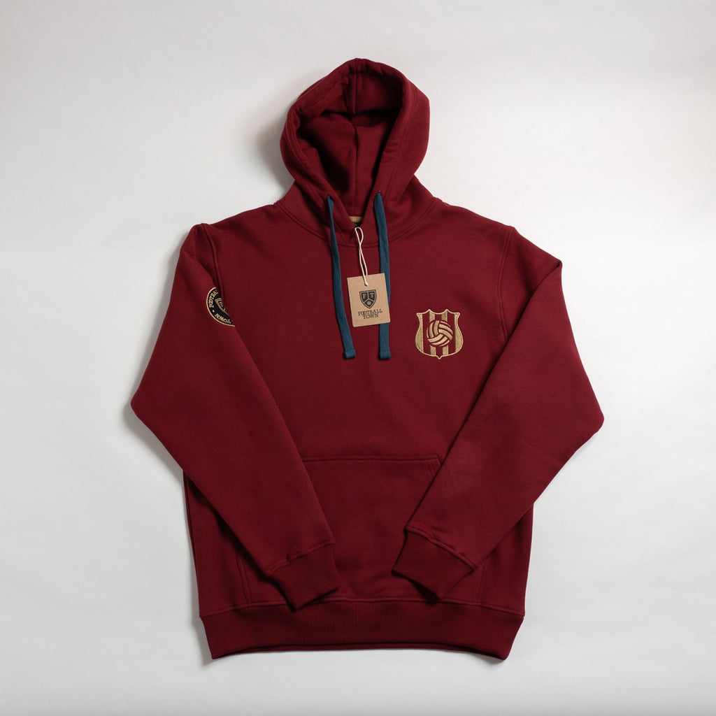 Hoodie LEscut FootballTown Color Vinotinto