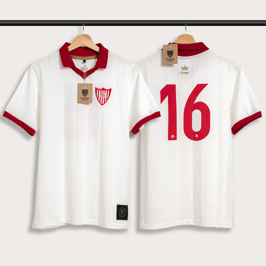 Camiseta Rey de Europa FootballTown Color Blanco