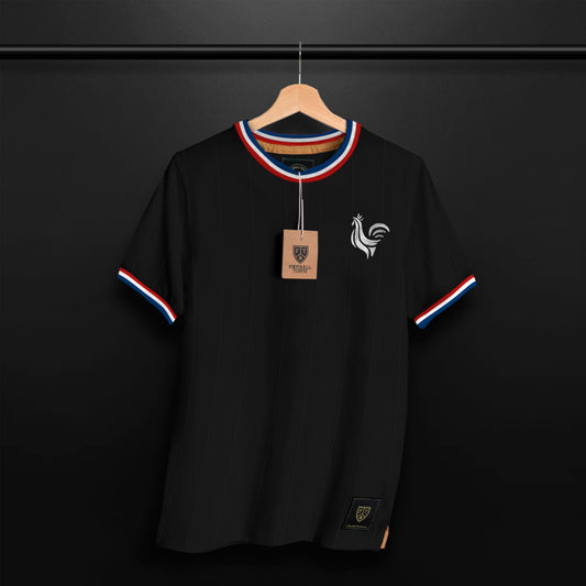 Camiseta Les Bleus Black FootballTown Color Negro