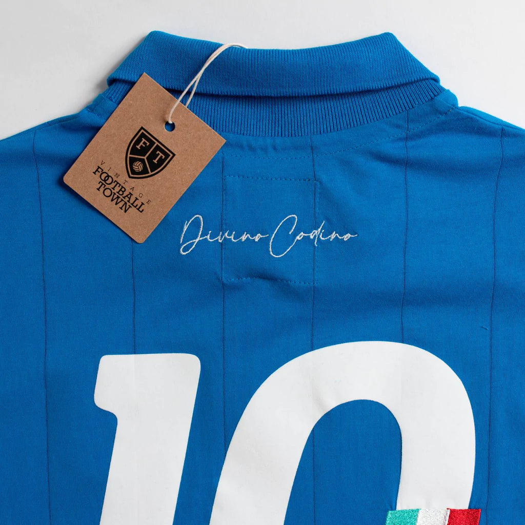 Camiseta Tributo Divino Codino FootballTown Color Azul