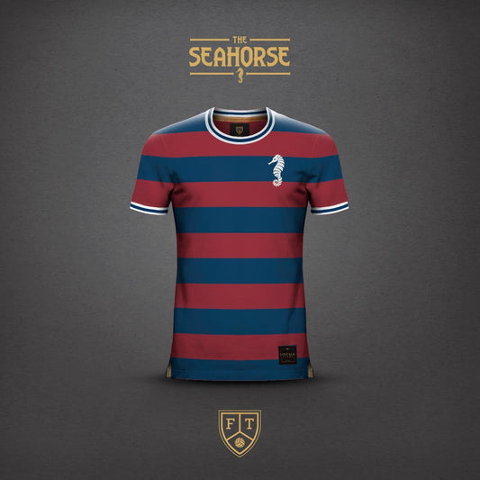 Camiseta The Seahorse Away FootballTown Color Azul/Rojo