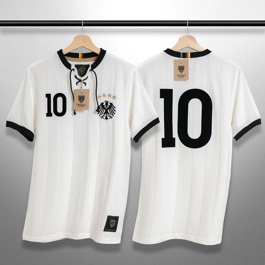 Camiseta Retro Stars Die Adler FootballTown Color Blanco