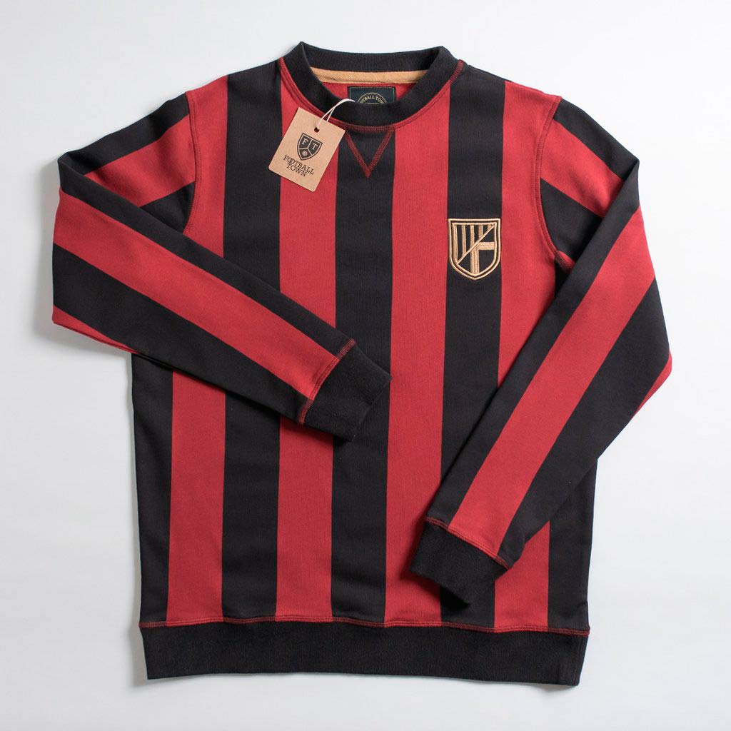 Sweatshirt La Croce FootballTown Color Rojo/Negro