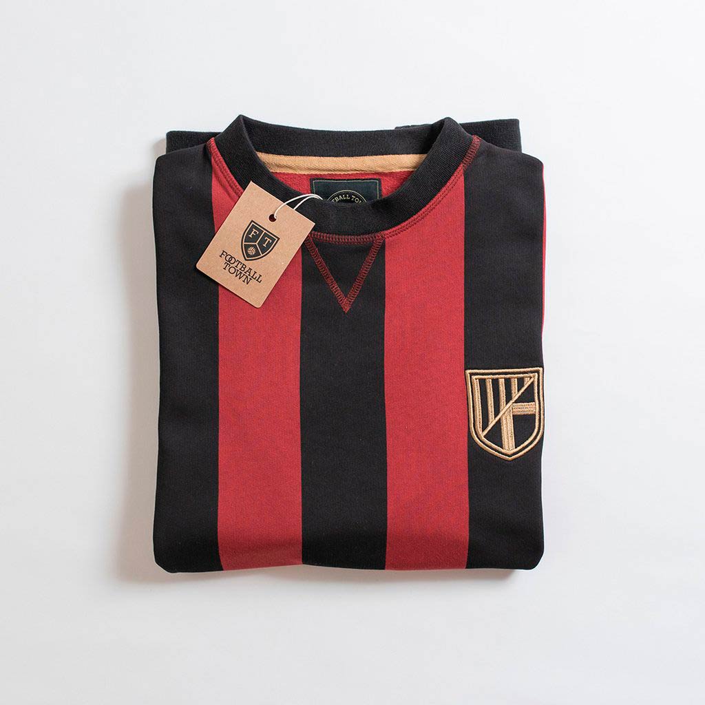 Sweatshirt La Croce FootballTown Color Rojo/Negro