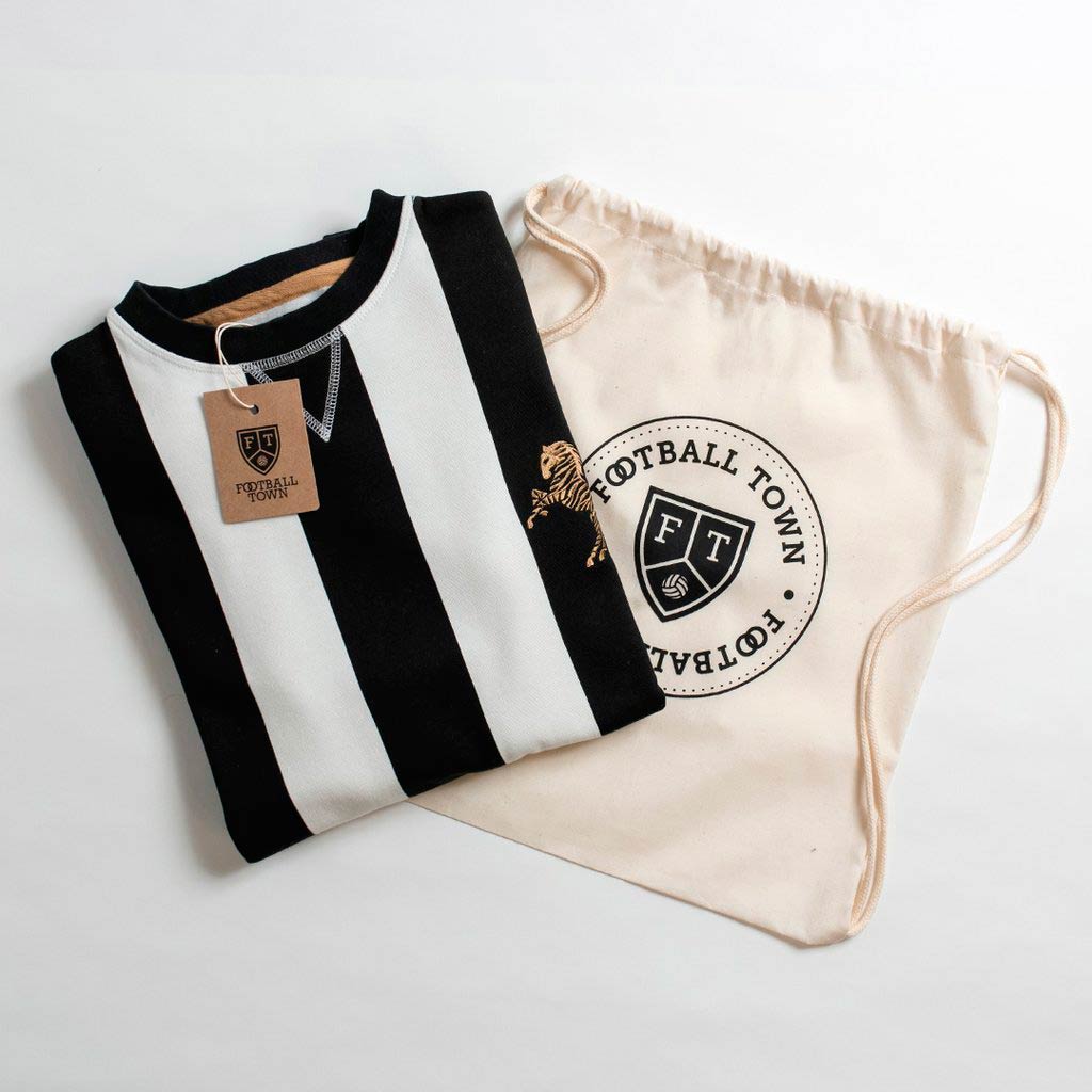 Sweatshirt La Zebra FootballTown Color Blanco/Negro