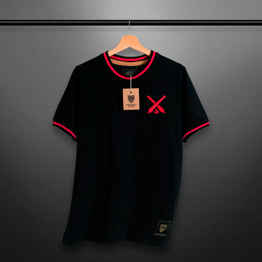 Camiseta The Cannon Black FootballTown Color Negro