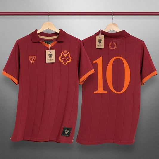 Camiseta Tributo IL Capitano 10 FootballTown Color Vinotinto