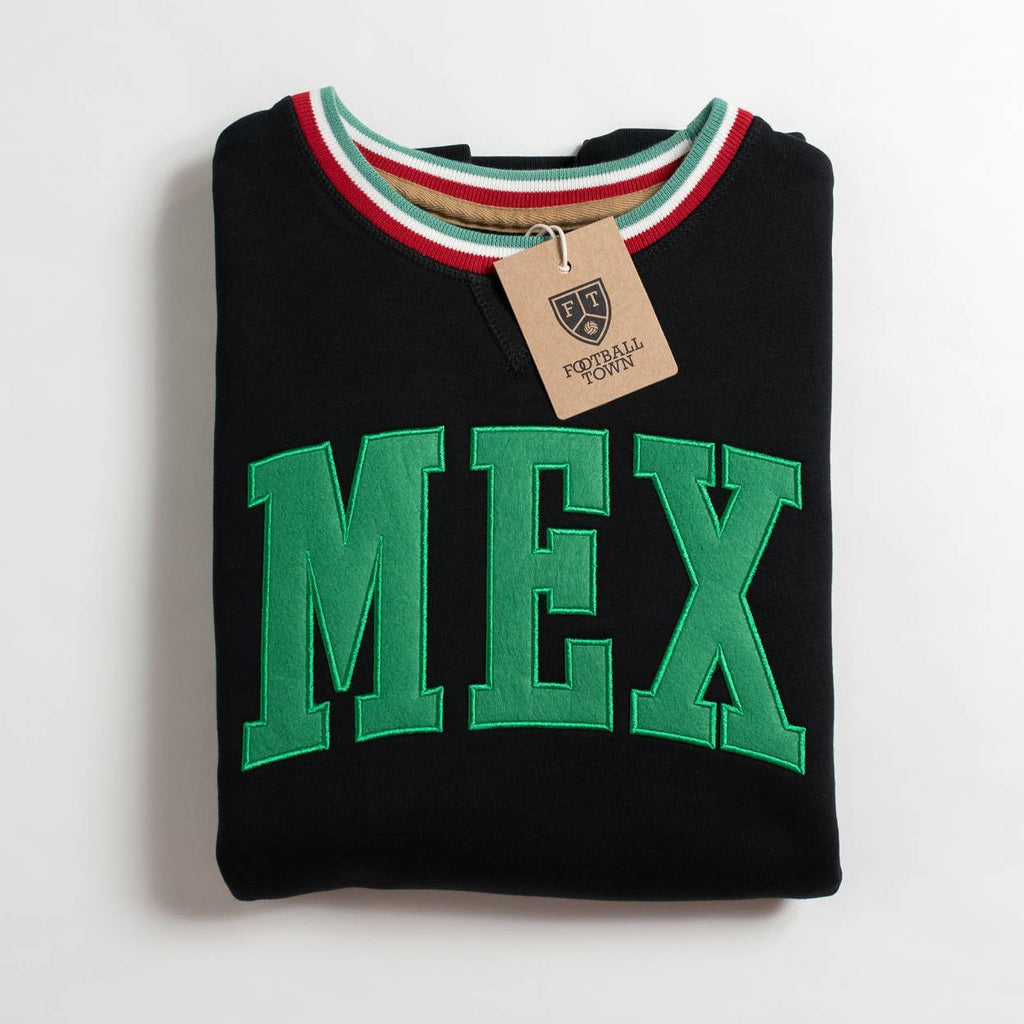 Sweatshirt MEX FootballTown Color Negro