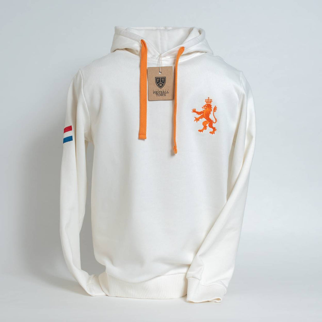 Hoodie De Leeuw FootballTown Color Blanco