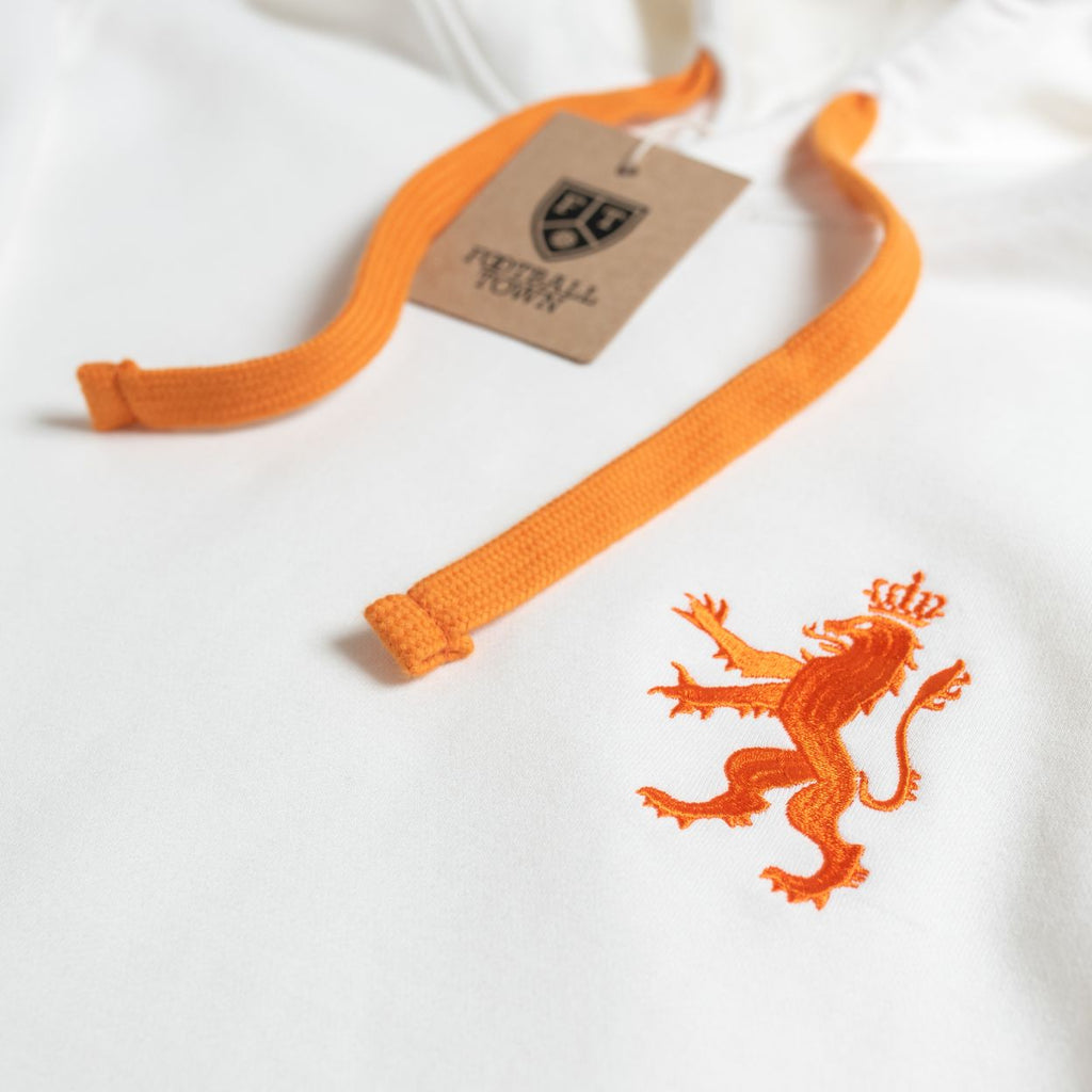 Hoodie De Leeuw FootballTown Color Blanco