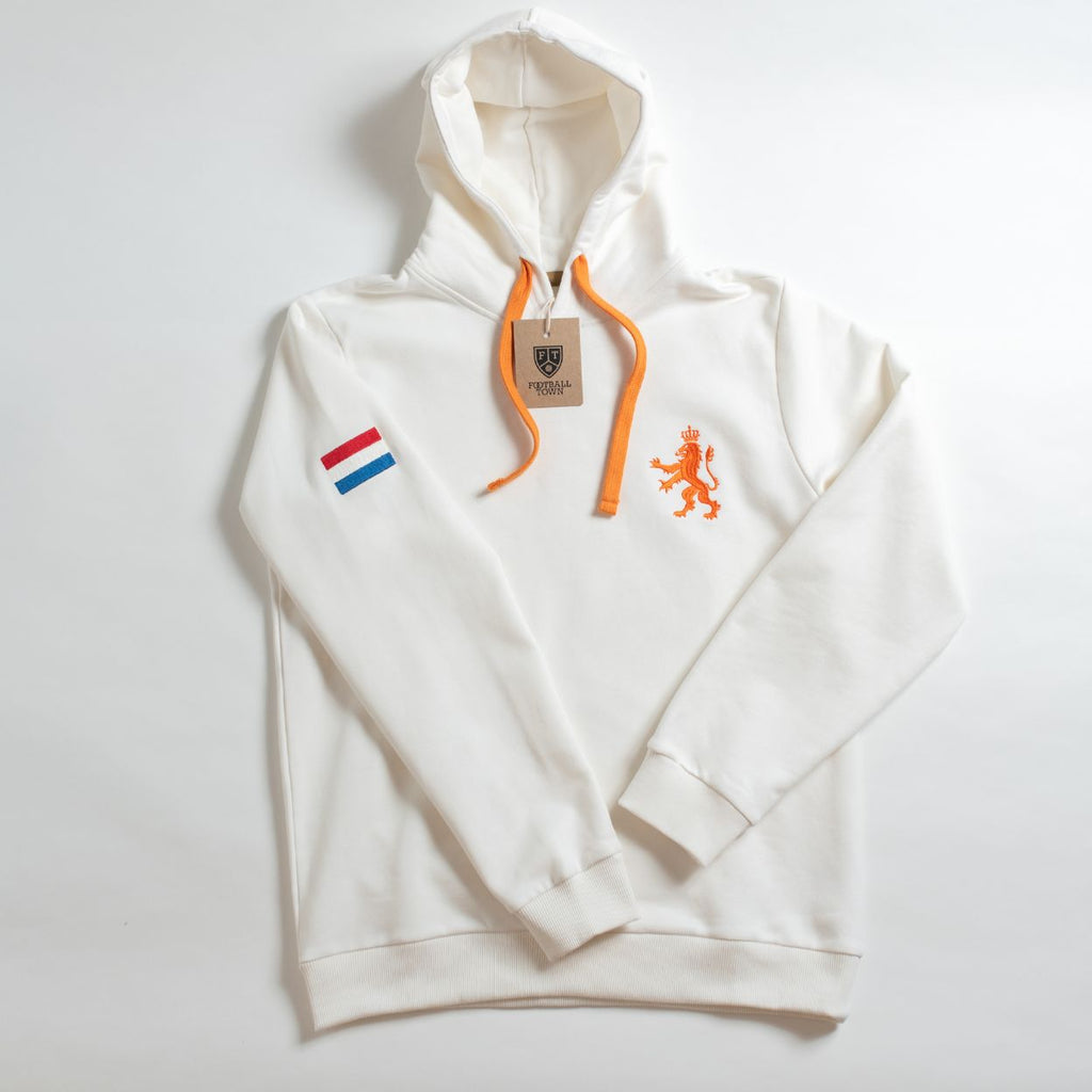 Hoodie De Leeuw FootballTown Color Blanco