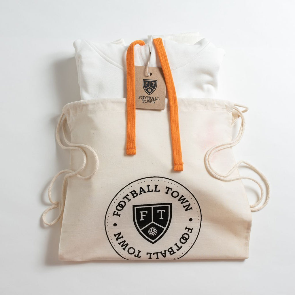 Hoodie De Leeuw FootballTown Color Blanco