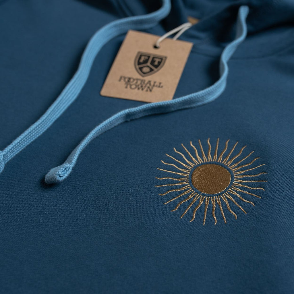 Hoodie El Sol FootballTown Color Azul