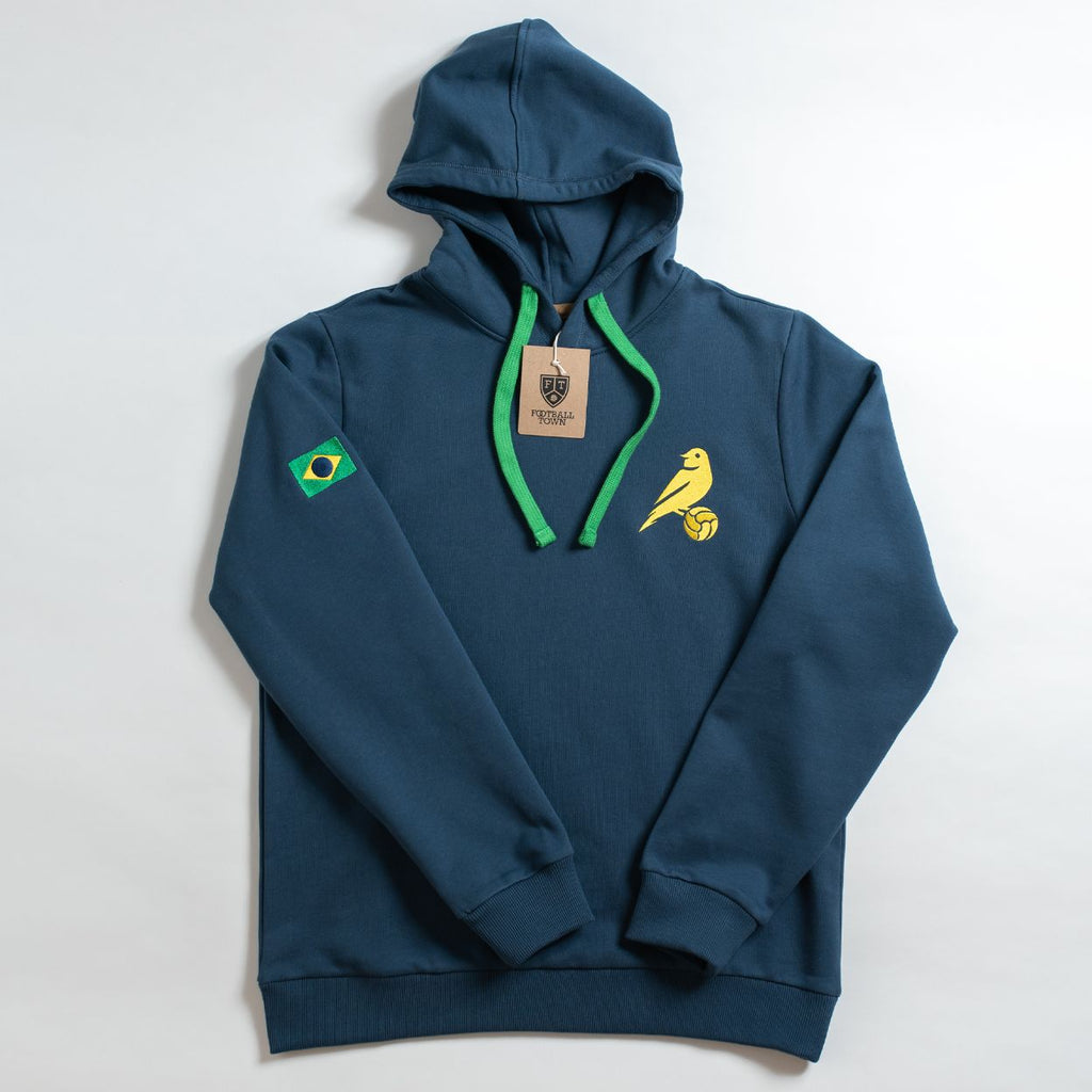 Hoodie Canarinha FootballTown Color Azul