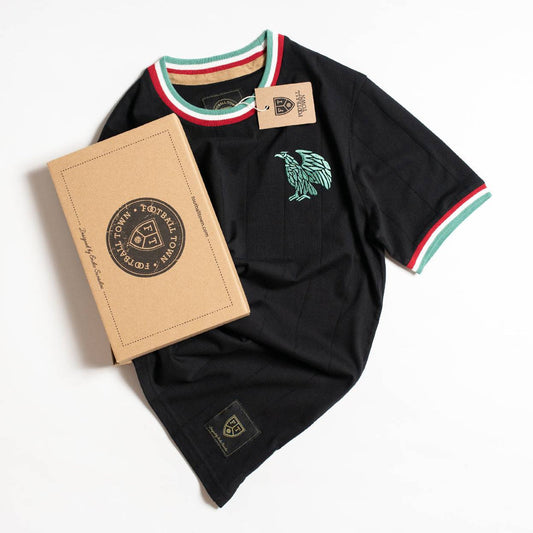 Camiseta El Tri Black FootballTown Color Negro