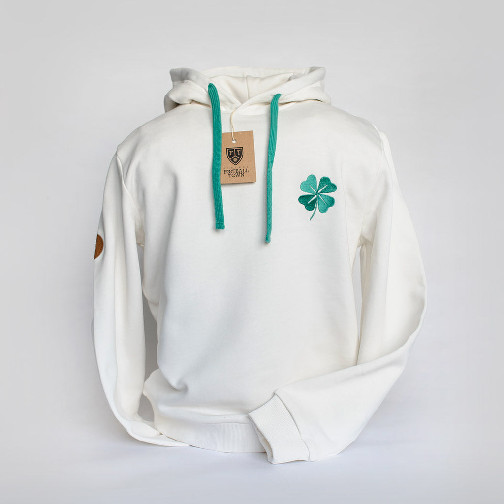 Hoodie The Clover FootballTown Color Blanco