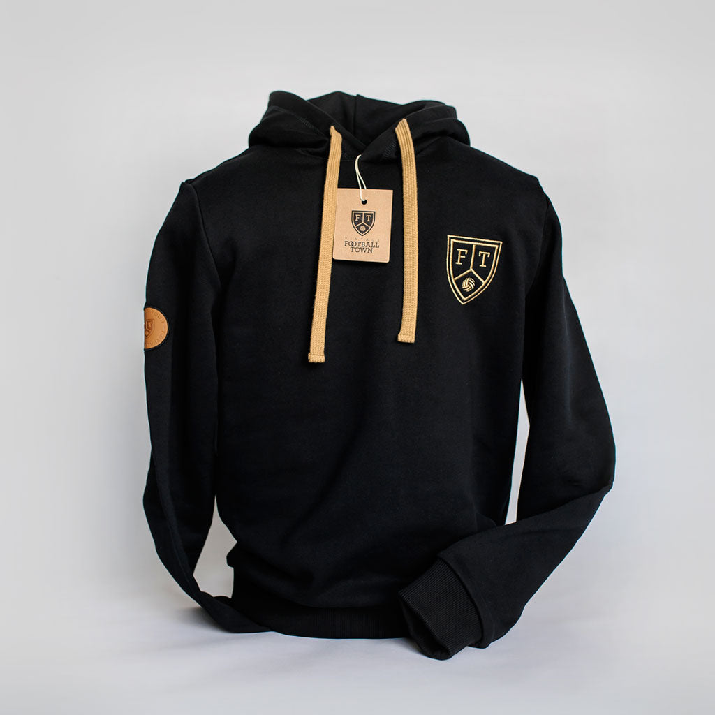 Hoodie Town FC FootballTown Color Negro