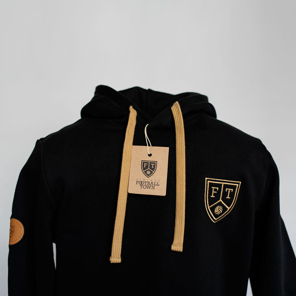 Hoodie Town FC FootballTown Color Negro