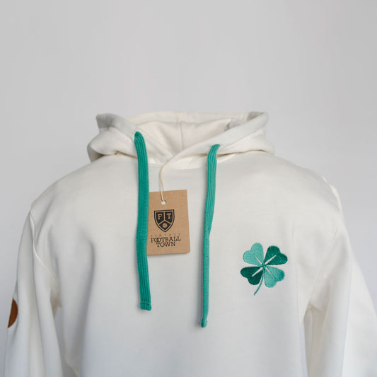 Hoodie The Clover FootballTown Color Blanco