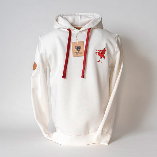 Hoodie The Bird Football Town Color Blanco