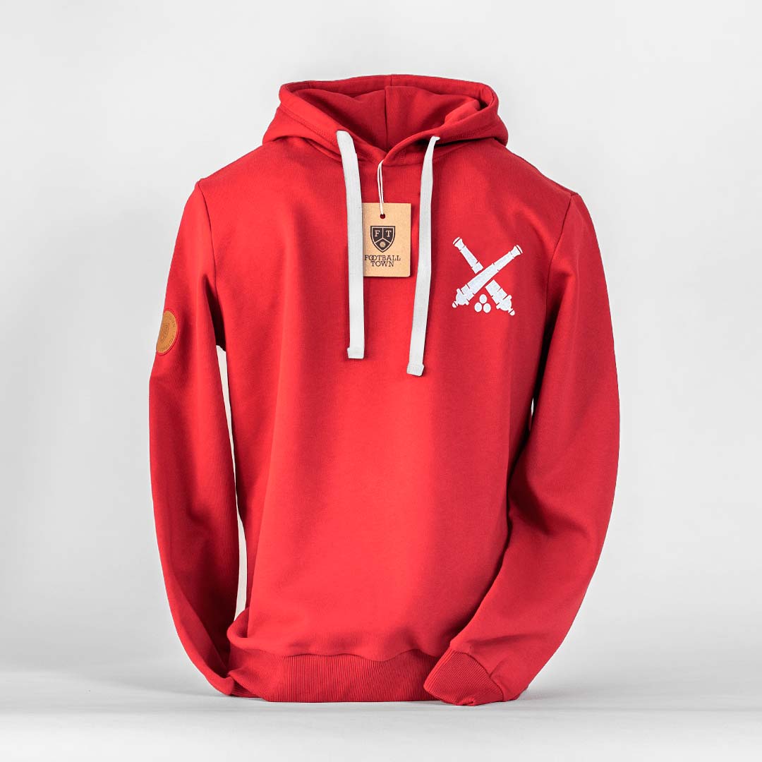 Hoodie The Cannon FootballTown Color Rojo