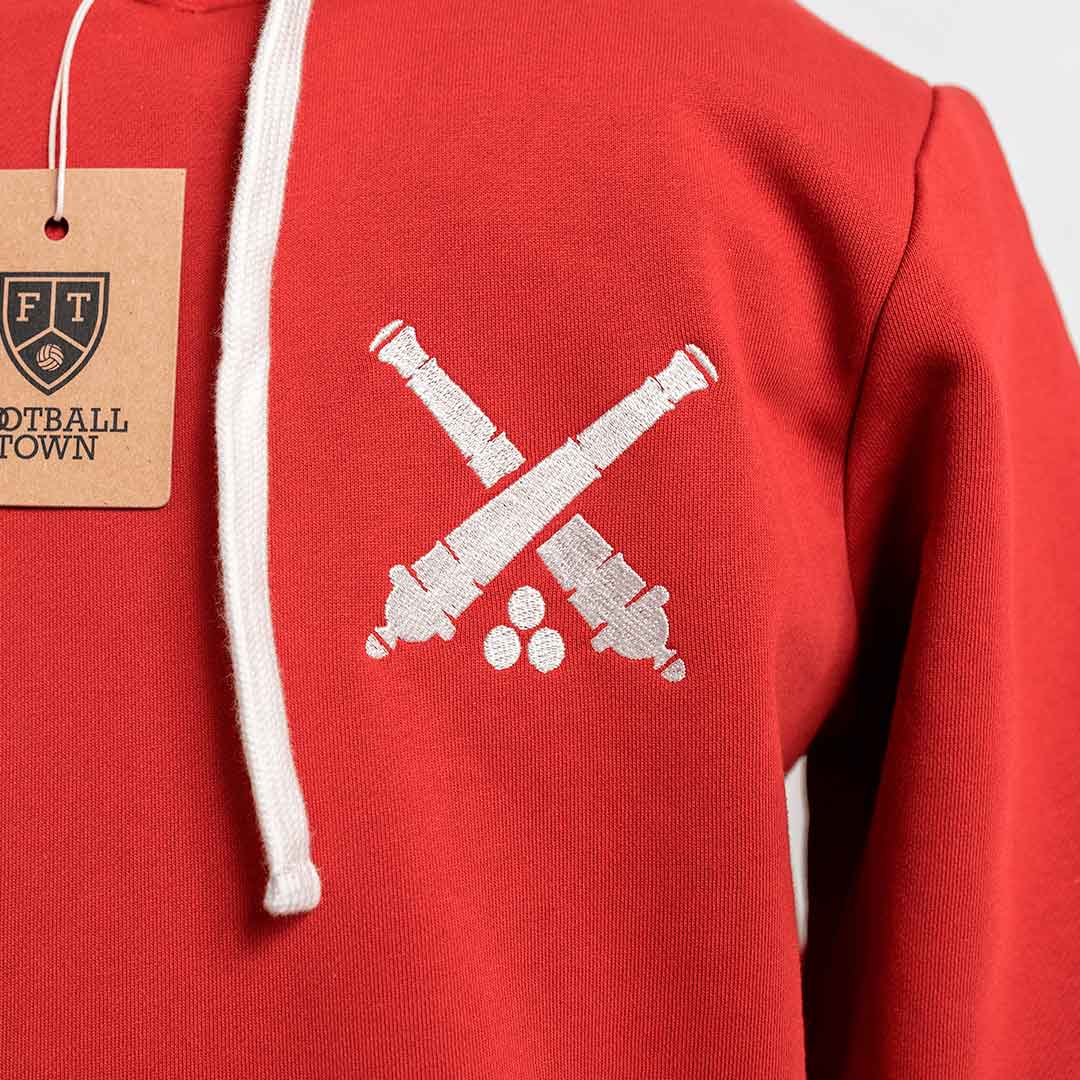 Hoodie The Cannon FootballTown Color Rojo