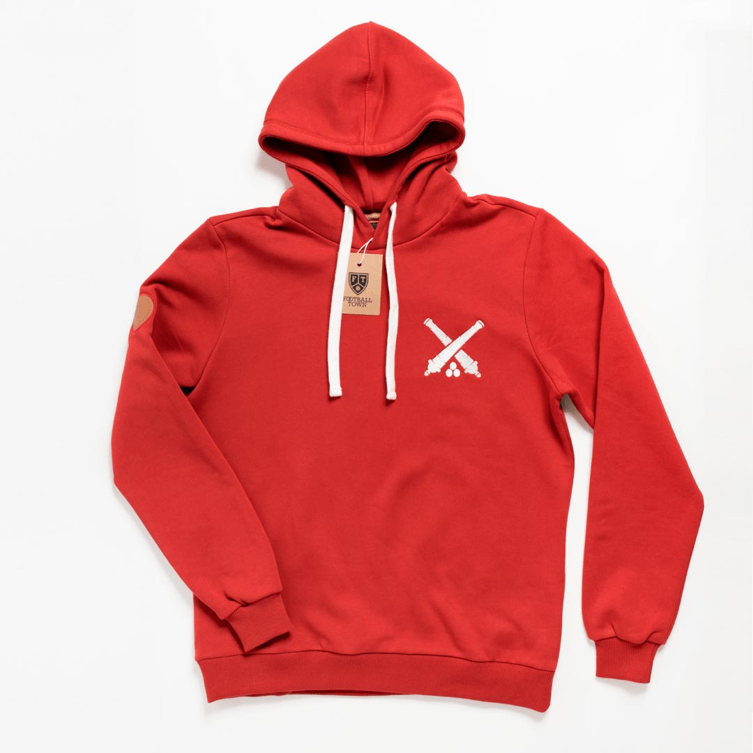 Hoodie The Cannon FootballTown Color Rojo