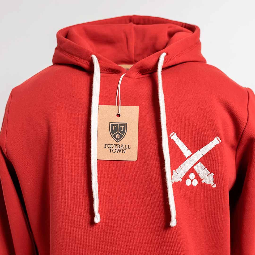 Hoodie The Cannon FootballTown Color Rojo