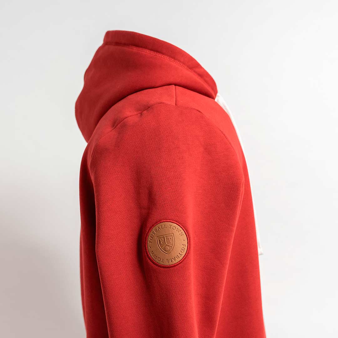 Hoodie The Cannon FootballTown Color Rojo