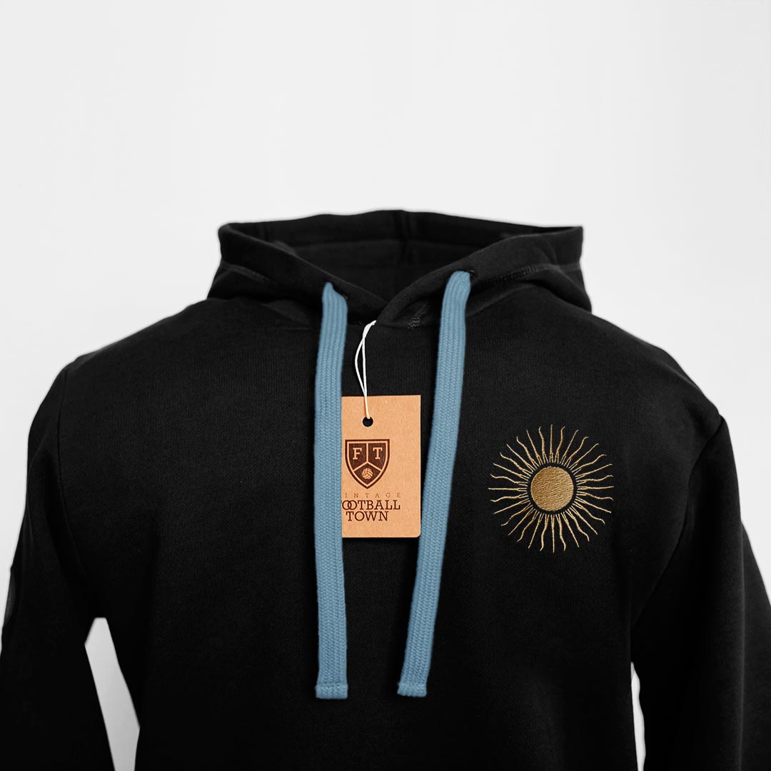 Hoodie Sol Negro FootballTown Color Negro