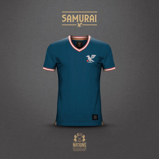 Camiseta The Samurai FootballTown Color Azul