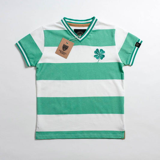 Camiseta The Clover Kids Football Town Color Blanco/Verde