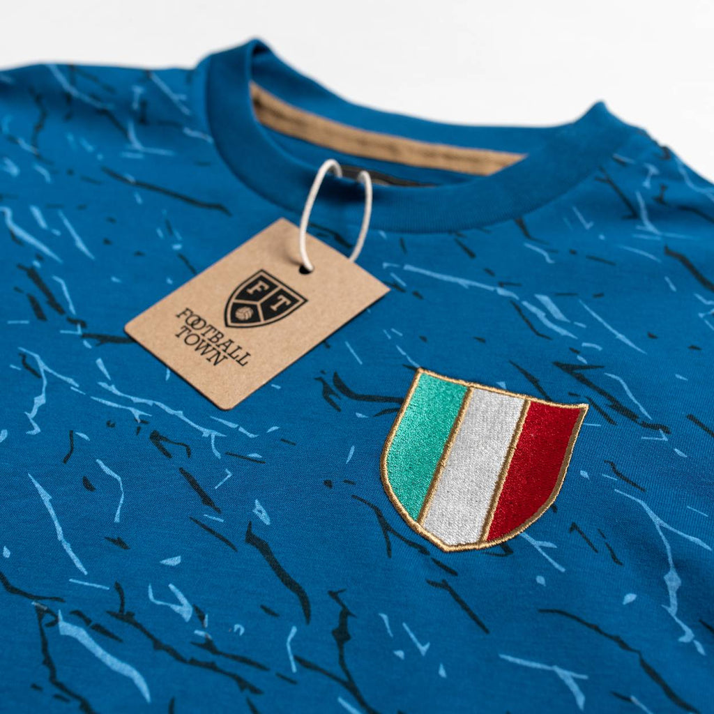 Camiseta Marble Gli Azzurri FootballTown Color Azul