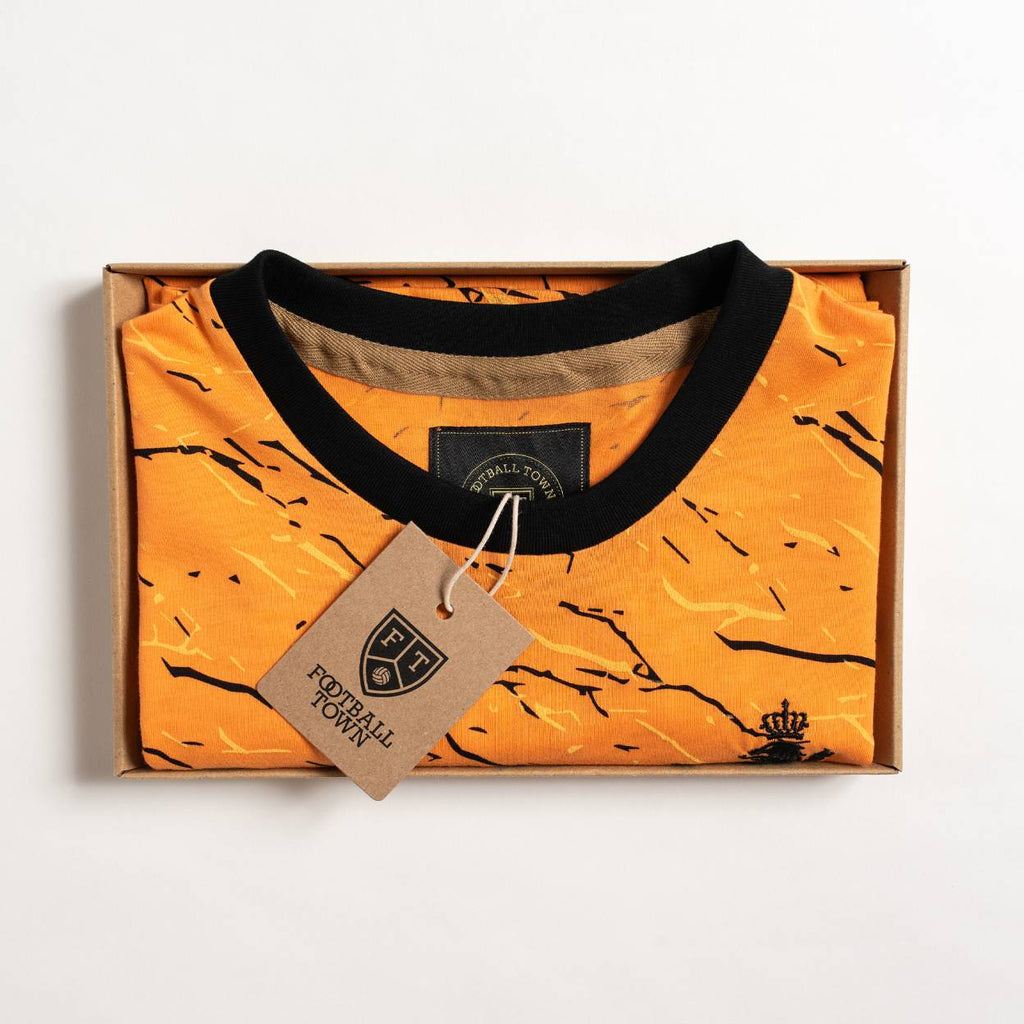 Camiseta Marble De Leeuw FootballTown Color Naranja