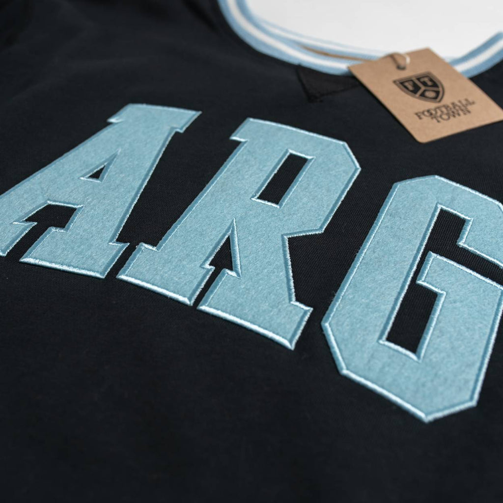 Sweatshirt ARG FootballTown Color Negro