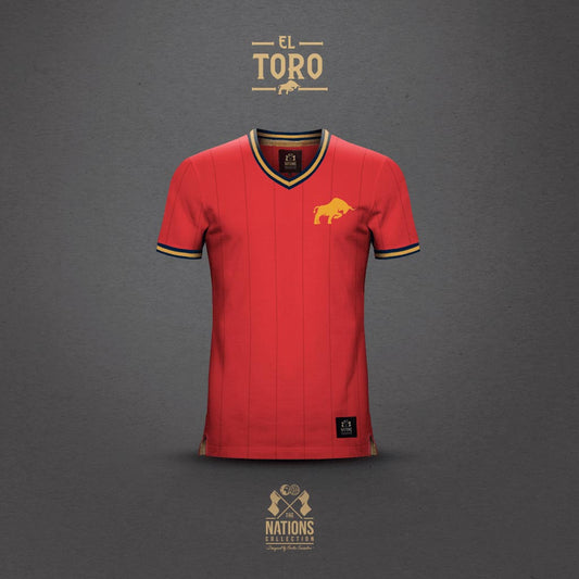 Camiseta El Toro FootballTown Color Rojo