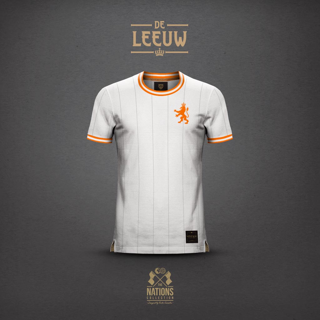 Camiseta De Leeuw White FootballTown Color Blanco