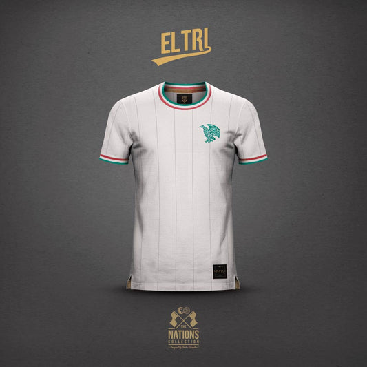 Camiseta El Tri Away FootballTown Color Blanco