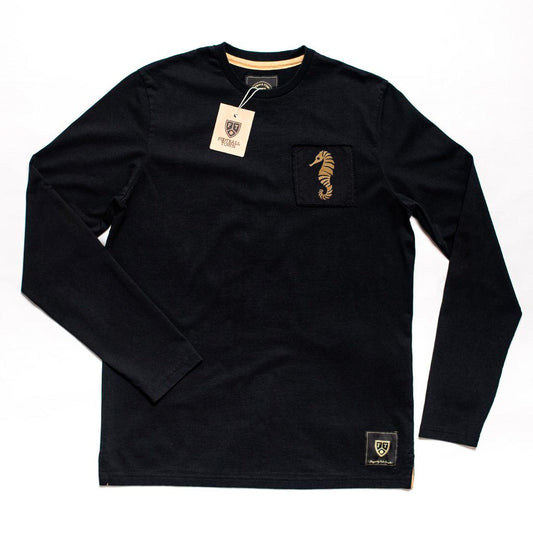 The Number 1 The Seahorse FootballTown Color Negro