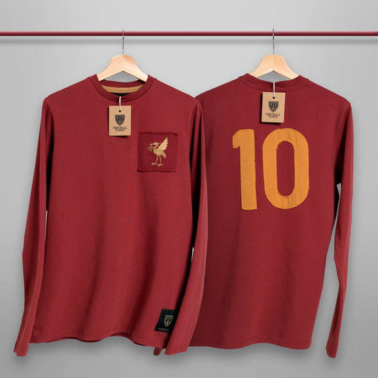 The Number 10 The Bird FootballTown Color Rojo