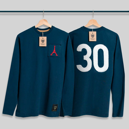 The Number 30 La Tour FootballTown Color Azul