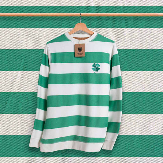 Sweatshirt The Clover FootballTown Color Verde/Blanco