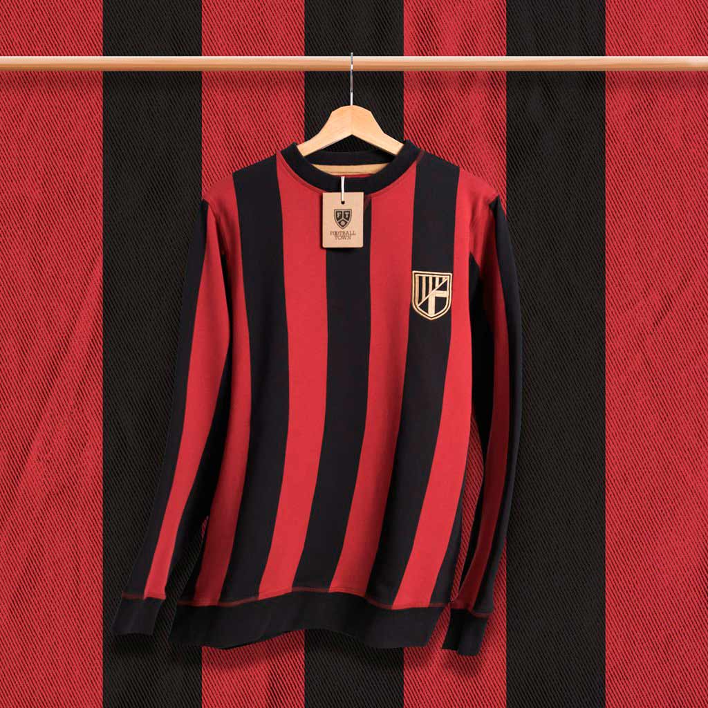 Sweatshirt La Croce FootballTown Color Rojo/Negro