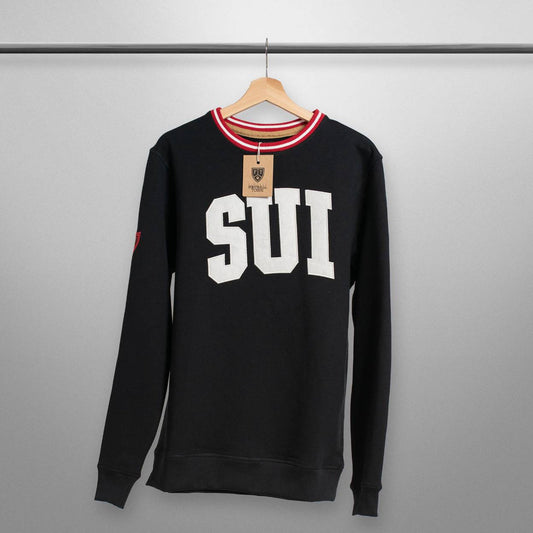 Sweatshirt SUI FootballTown Color Negro