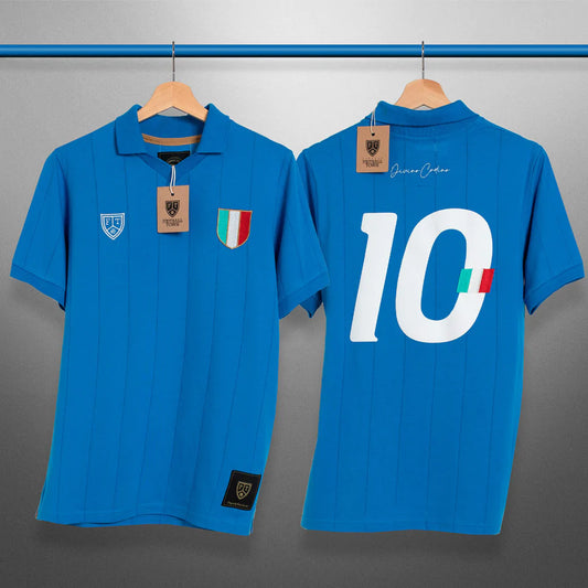 Camiseta Tributo Divino Codino FootballTown Color Azul