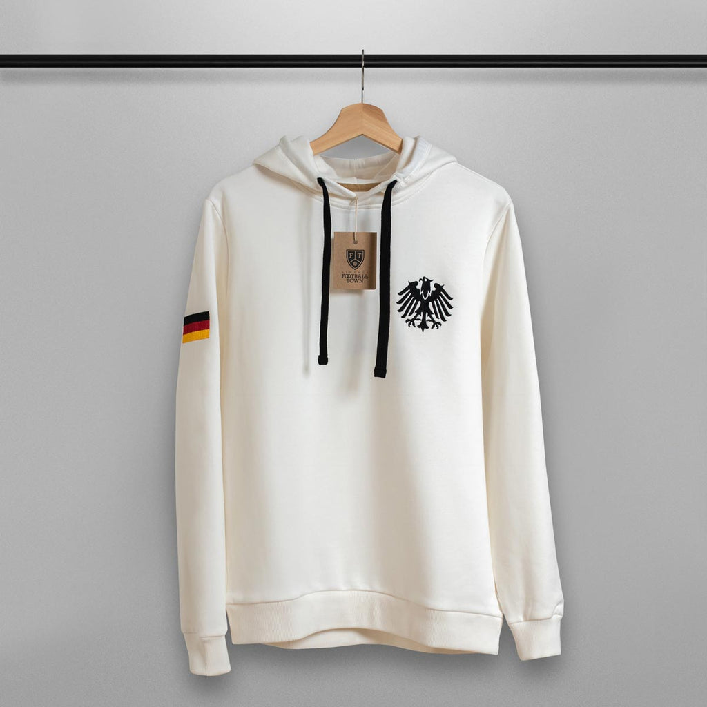 Hoodie Die Adler FootballTown Color Blanco